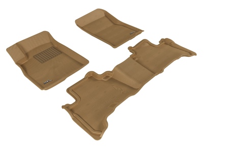 3D Коврики в салон серые Sotra LUX Toyota Land Cruiser Prado 120 (2002-2009) ST 74-00056